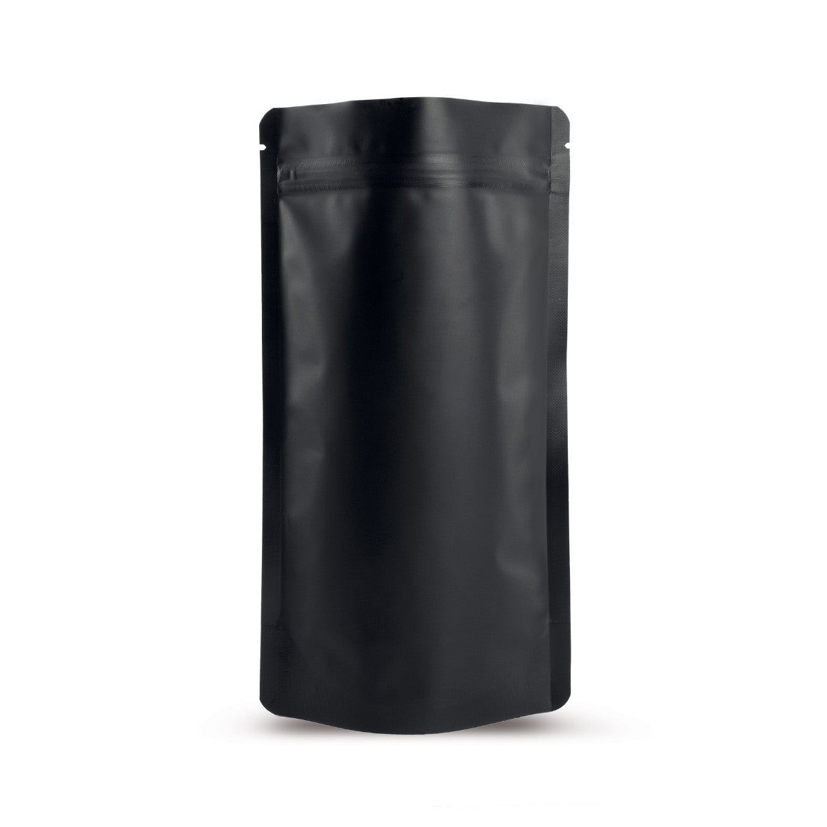 Doypack fosco preto — Vista principal, diretamente do fabricante Elke Plastic