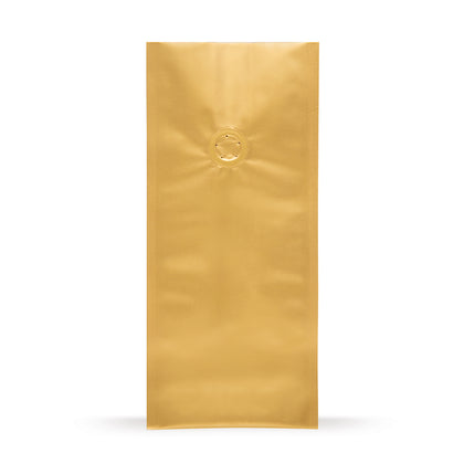 Saco para café dourado — Vista principal, diretamente do fabricante Elke Plastic
