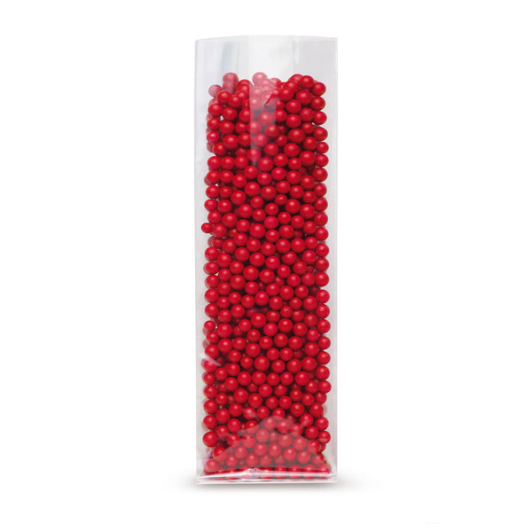 Saco de fundo bloco com solda lateral 40 mícrones — Vista detalhada do material e da qualidade de processamento