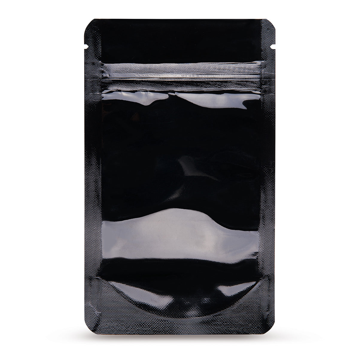 Doypack preto — Vista principal, diretamente do fabricante Elke Plastic